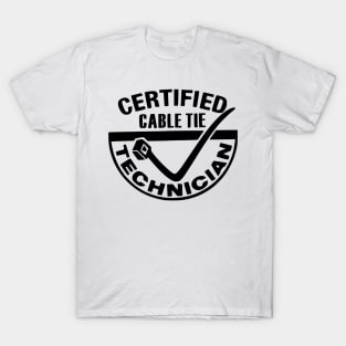 Cable tie technician T-Shirt